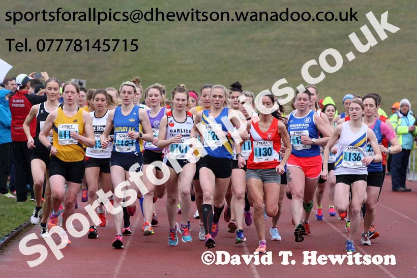 Senior womens Northern 6 Stage Road Relay, Sunderland. Photo: David T. Hewitson/Sports for All Pics